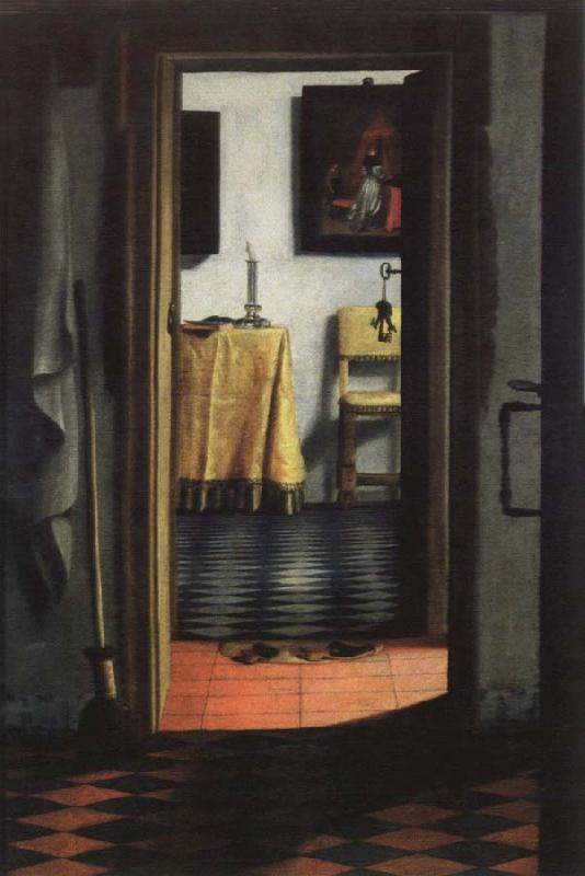 Samuel van hoogstraten the slippers